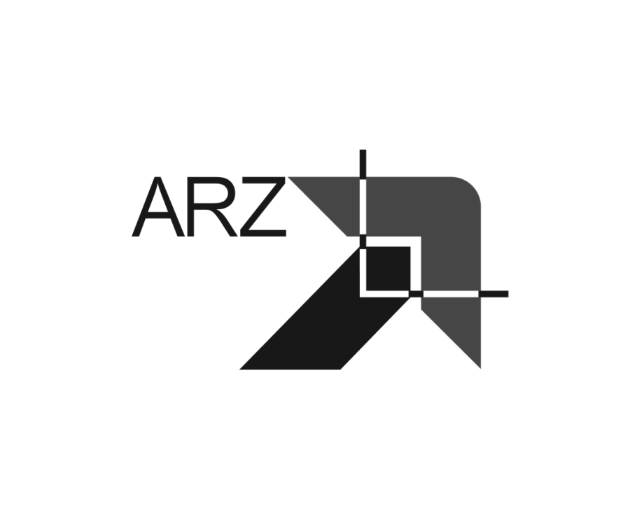 Logo ARZ schwarzweiß